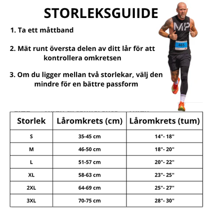 FlowTech - Kompressionssleevs för Knän & Ben